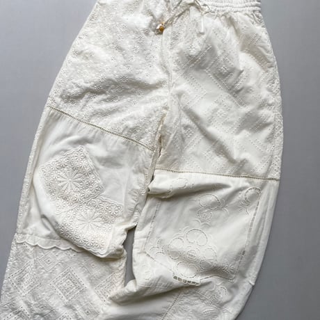 2026SS / 人気完売品 niko and ... リメイク風レースパンツ