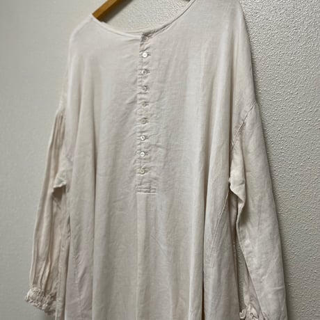 人気完売品 / nest Robe リネンスモックドレス