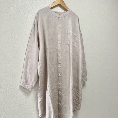 nest Robe  リネンクルーネックチュニックブラウス