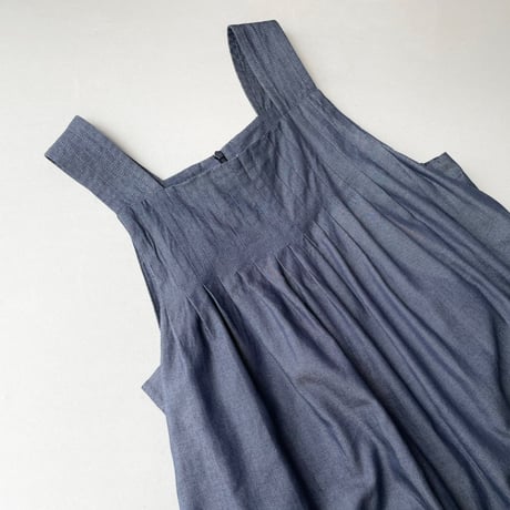 WHYTO. / PLEATS TACK OVERALLS