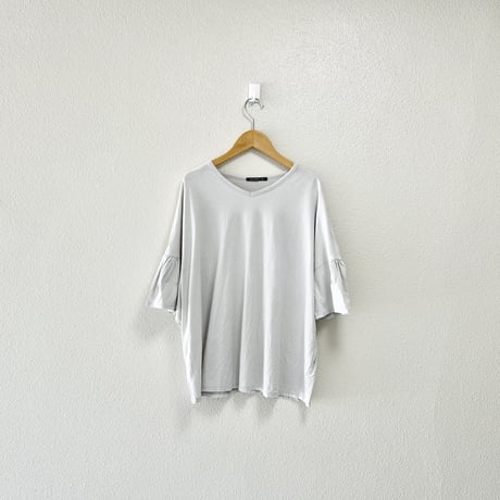 mizuiro ind ギャザー切替プルオーバー