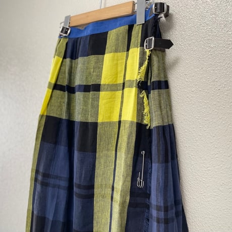 macalastair × O’NEIL of DUBLIN ロングキルトスカート 2023