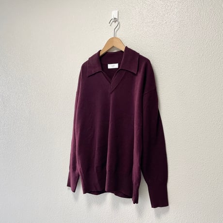 2024AW / SLOBE IENA Vネックえり付きニット