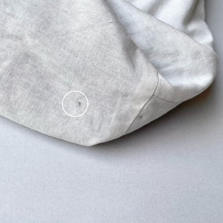 販売継続品 /  pot and tea  リネン小花刺繍バッグ