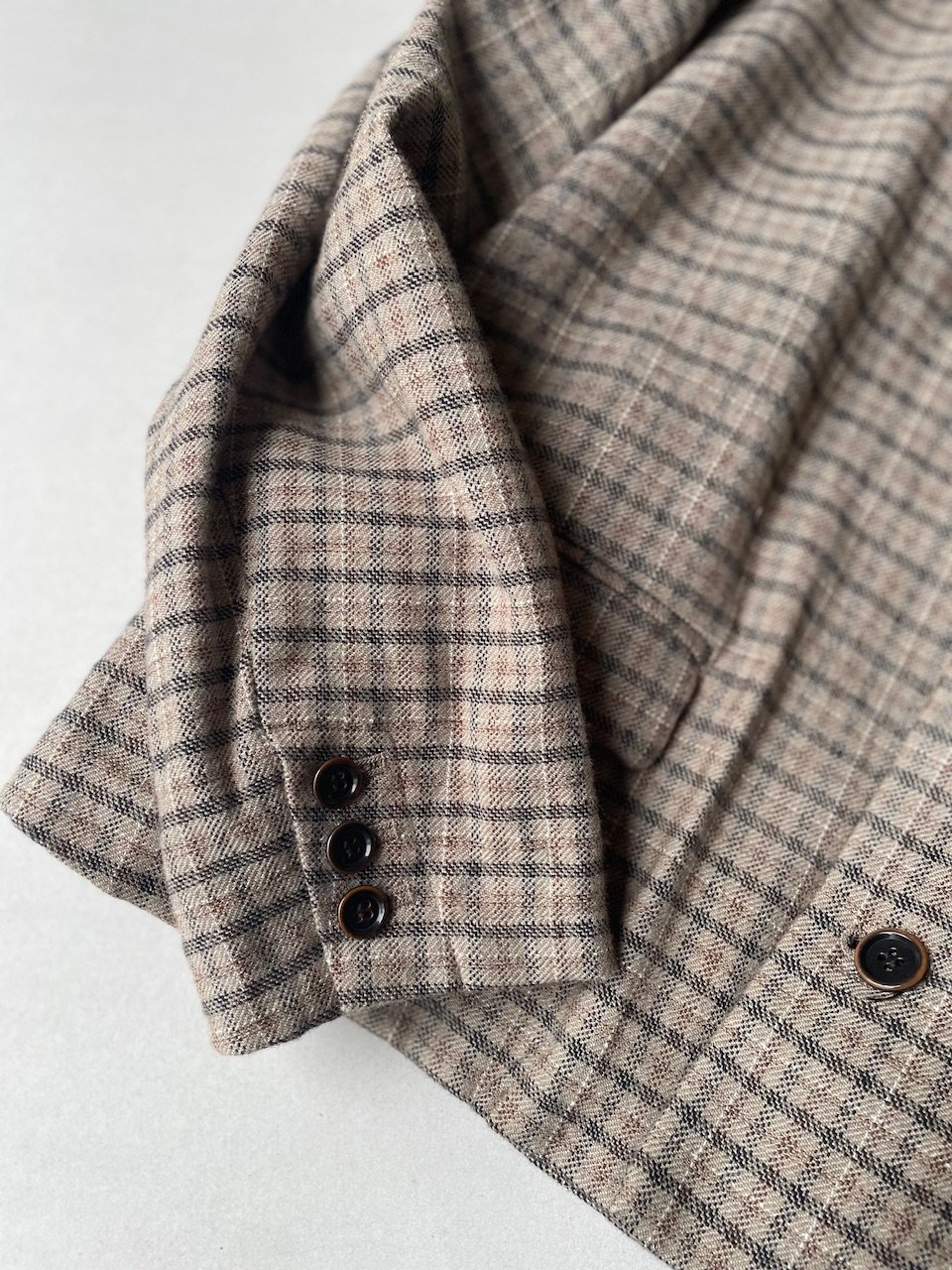 nest Robe 撚り杢チェックジャケット | Lisululu online
