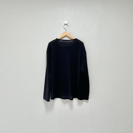 2025AW / 販売継続品 / MIDIUMISOLID シアーワッフル プルオーバー