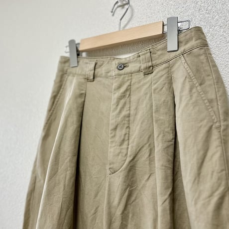 2024SS / JOURNAL STANDARD  2プリーツワイドスラックス