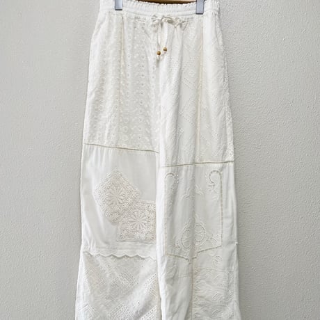2026SS / 人気完売品 niko and ... リメイク風レースパンツ
