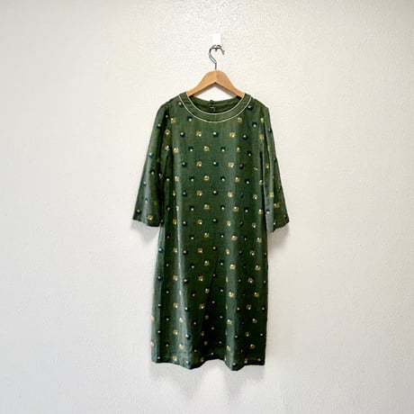 Sally Scott 刺繡ワンピース