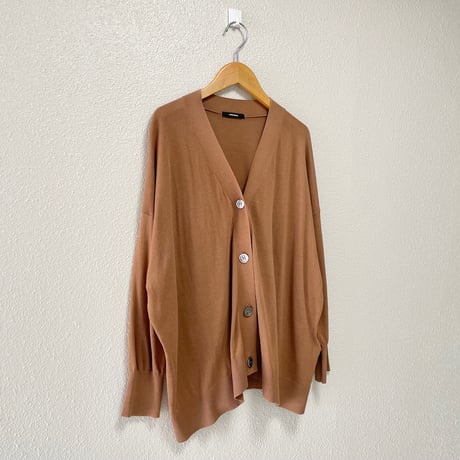 JOURNAL STANDARD アイスコットン CROP Vネックカーデ