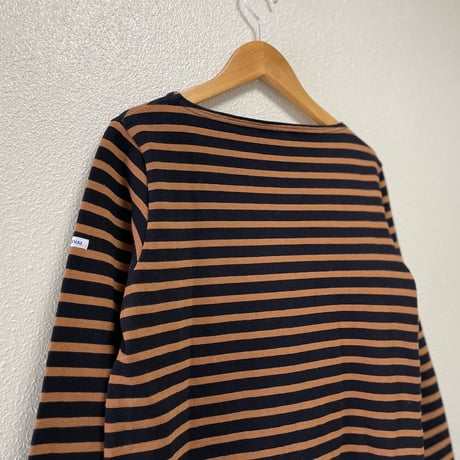 ORCIVAL ボーダーバスクシャツ