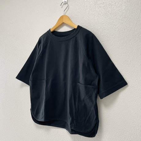 販売継続品 / UNIVERSAL TISSU ヘビープレーティング天竺ドルマンTシャツ