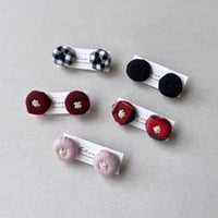 atelier N Puffy Bloom 耳飾り