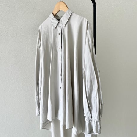 販売継続品 /  mizuiro ind  ワイドシャツチュニック