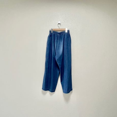 タグ付き未使用品 /  mizuiro ind  デニムイージーパンツ