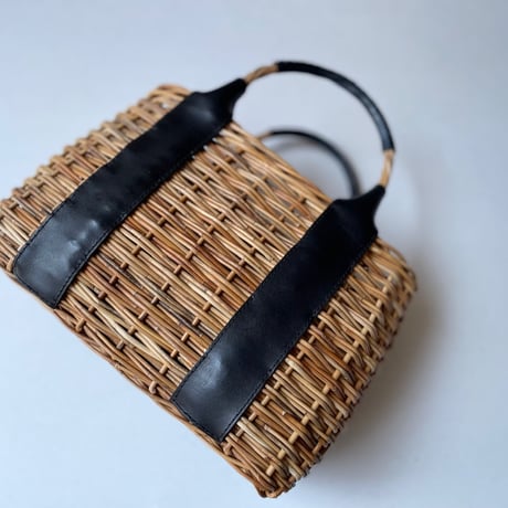 Flea Store Vegetal  レザーカゴバッグ