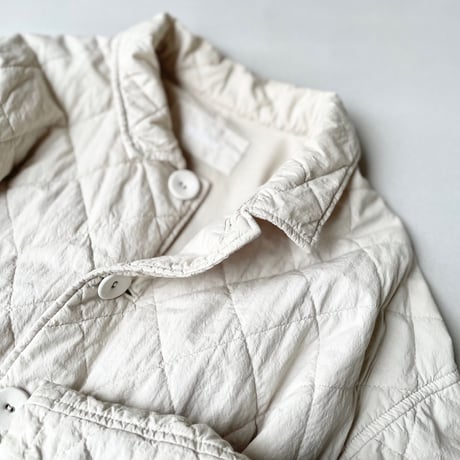 nest Robe コットンラミーキルティングコート