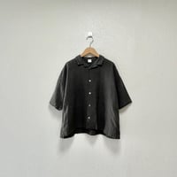 2025SS / 人気完売色 / かぐれ リネンラミーオープンカラーシャツ