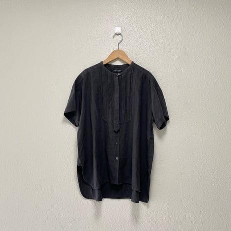 Hands of creation tack middle length stand shirt