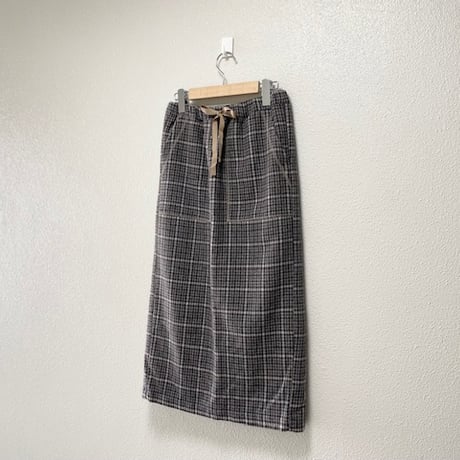NARU グレンチェックイージースカート