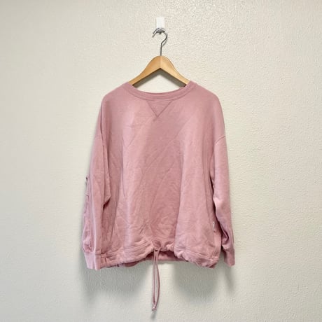nest Robe × UpcycleLino 裏毛ガゼットプルオーバー