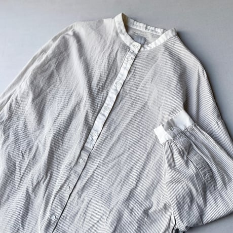 休日と詩 アリッサムロングシャツ