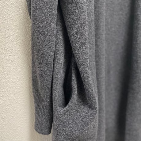 STAMP AND DIARY ロングニットカーディガン