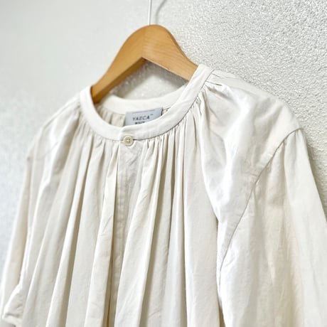 YAECA GATHER SMOCK ONE PIECE ギャザースモックワンピース