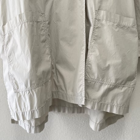 SLOBE IENA タイプライターフードポンチョコート