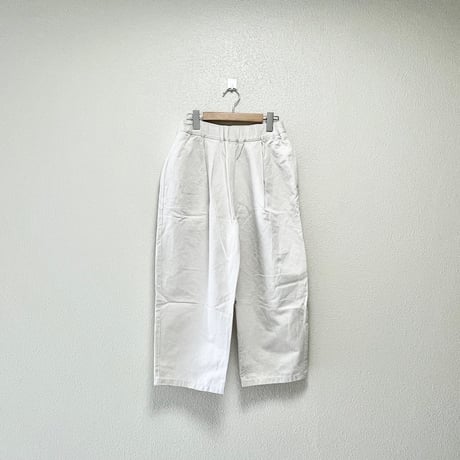 yuni コットンリネンタックパンツ