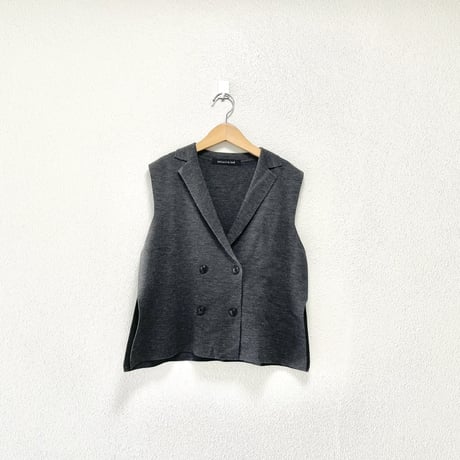 mizuiro ind ダブルブレストベスト
