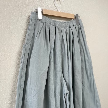 2023AW / NATURAL LAUNDRY コーデュロイワイドエッグパンツ