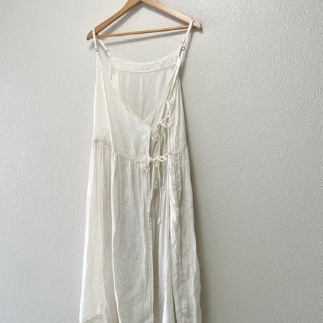 nest robe リネントーションレースキャミワンピース