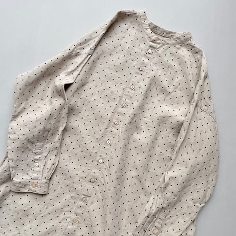 nest Robe  ドットプリントブラウス