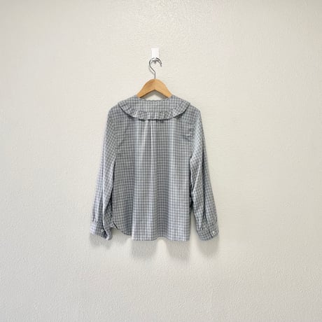 margarethowell 襟付きフリルブラウス