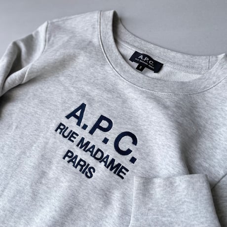 2023SS / A.P.C. ロゴ刺繍スウェット