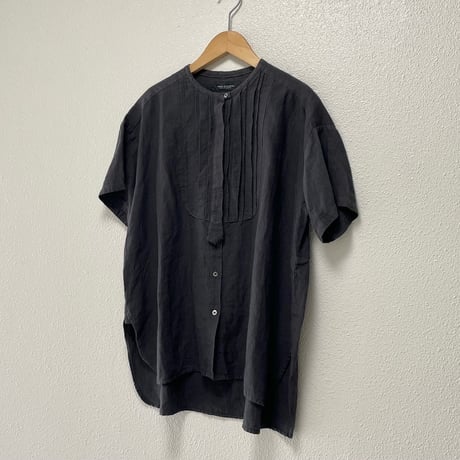 Hands of creation tack middle length stand shirt