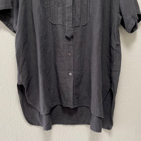 Hands of creation tack middle length stand shirt