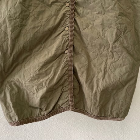 R&D.M.Co-/OLDMANS TAILOR キルティングロングコート