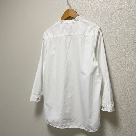 NATURAL LAUNDRY バンドカラーブラウス