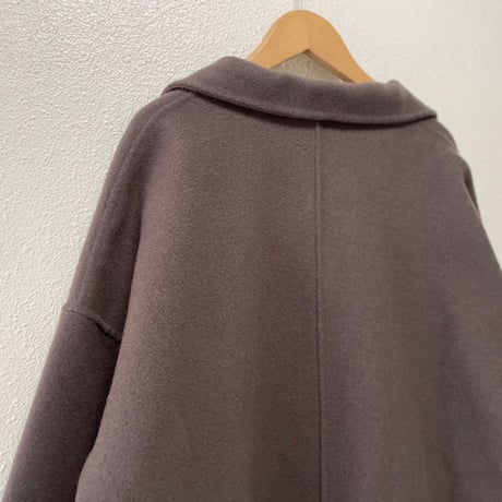2024AW / SLOBE IENA souple woolダブルフェイススタンドコート