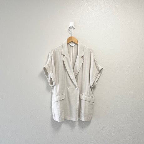 2024SS / SLOBE IENA レーヨンリネンハーフスリーブジャケット
