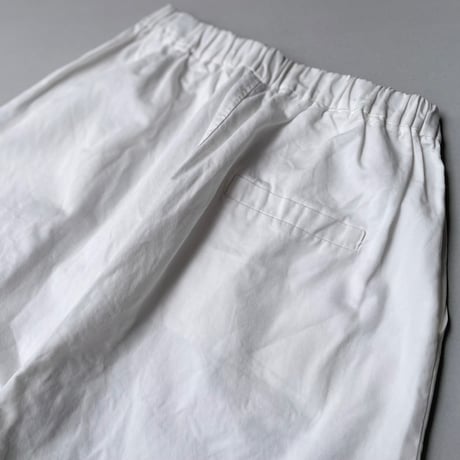 DIARIES コットンリネンデニムワイドテーパードパンツ