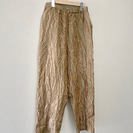 販売継続品 / Honnete Crushed Chambray Easy Pants
