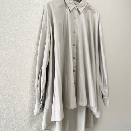 販売継続品 /  mizuiro ind  ワイドシャツチュニック
