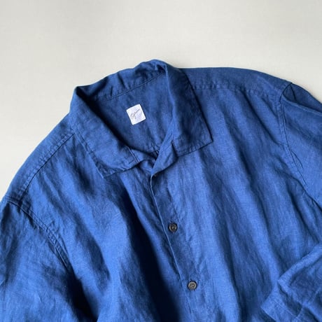 2024SS / grin 40リネン スキップシャツ