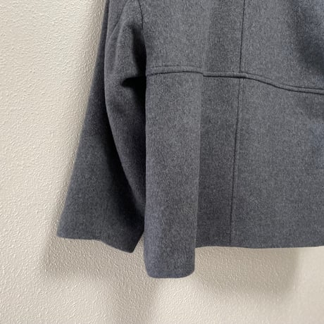 2024AW / JOURNAL STANDARD スーパー140ビーバー ノーカラーショートコート