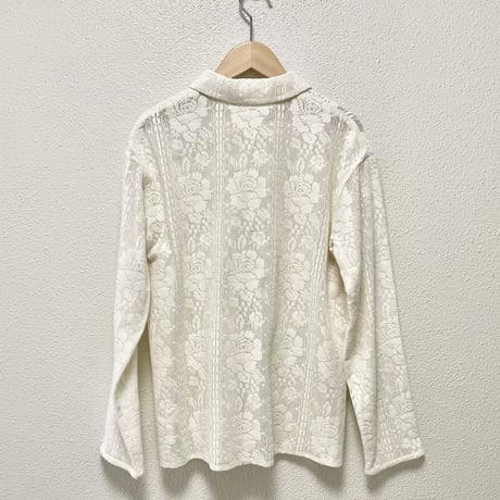 Ray BEAMS レースシャツ