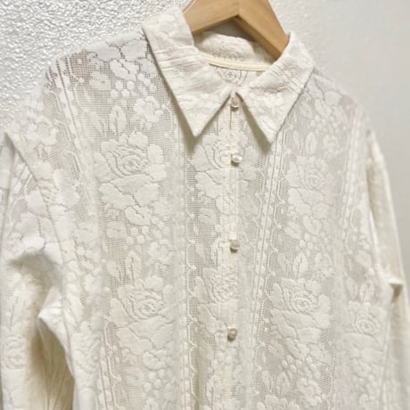 Ray BEAMS レースシャツ