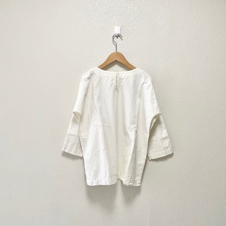Veritecoeur プレミアムシャンブレーバックループプルオーバー